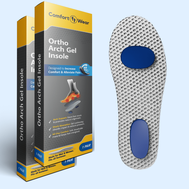 2-Pack Ortho Arch Gel Insoles