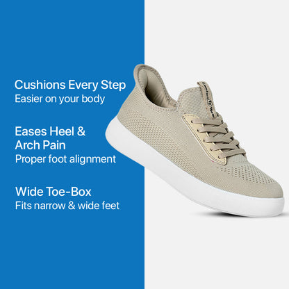Daily Slip-On Shoes - Beige
