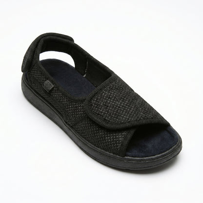 Chelsea Wide Feet Sandals - Black