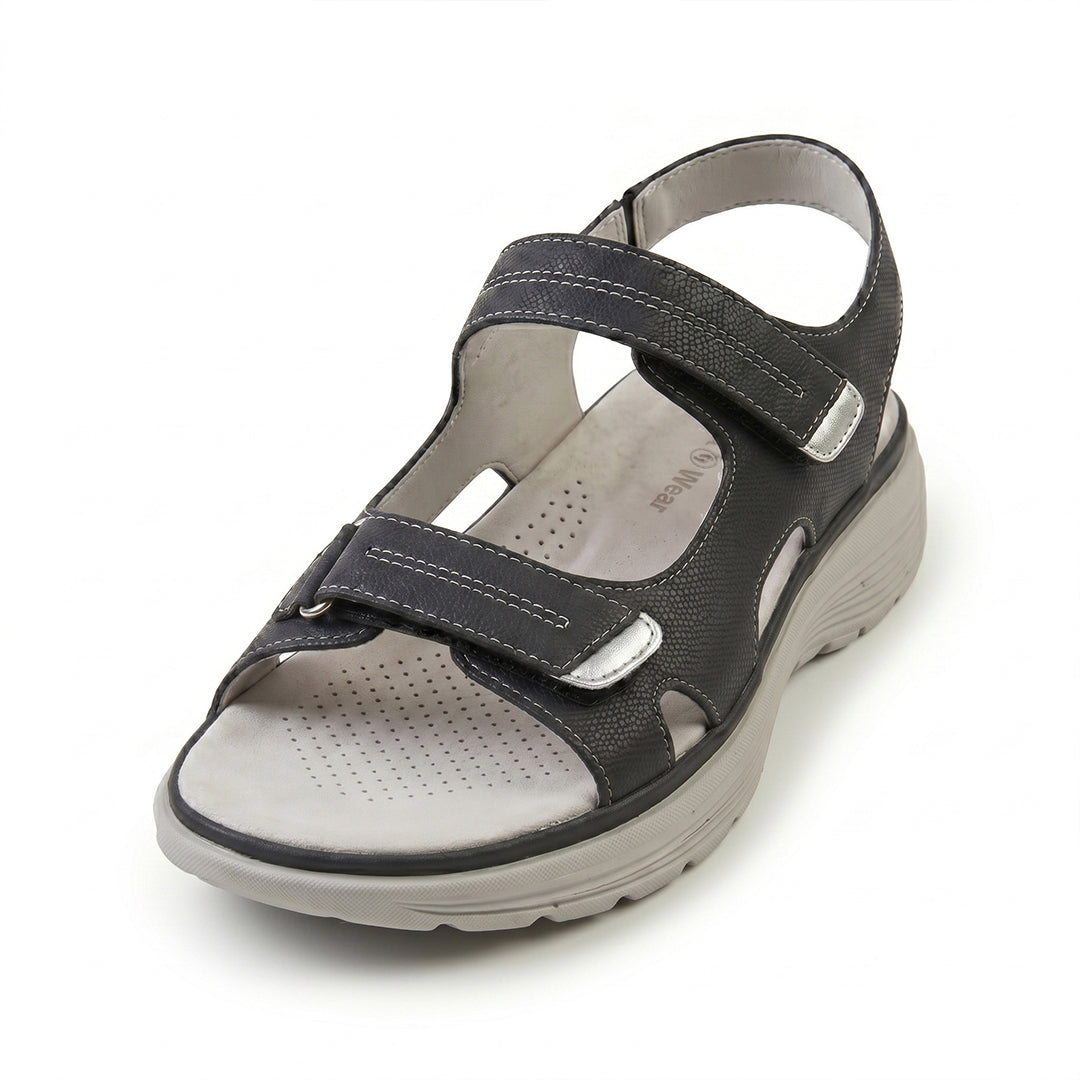 Ortho Arch Support Sandals - Black