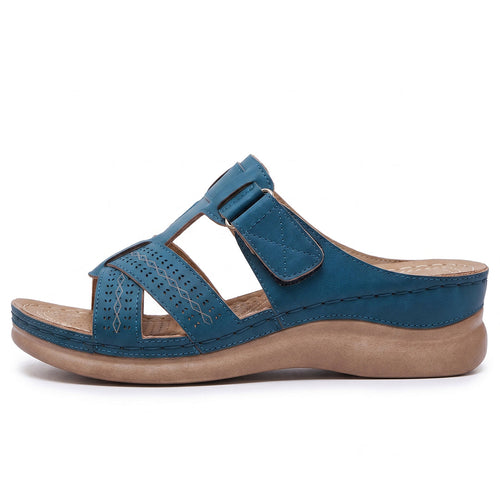 Ortho Roman Cushion Sandals - Blue