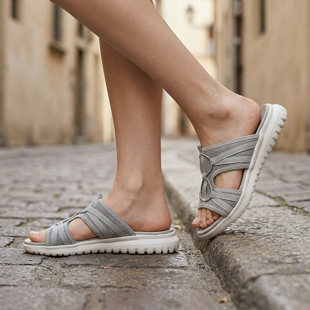 Vista Walker Sandals - Grey