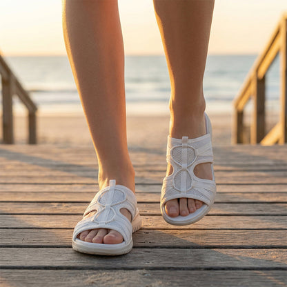 Vista Walker Sandals - White