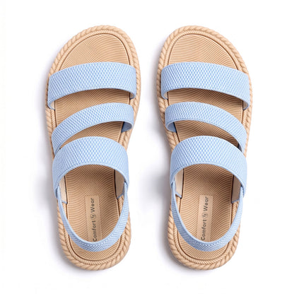 Oasis Sandals - Aqua