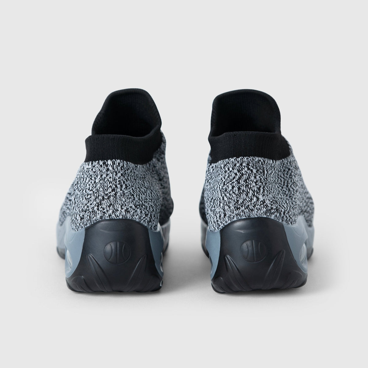 Breathable No-Tie Stretch Shoes - Grey