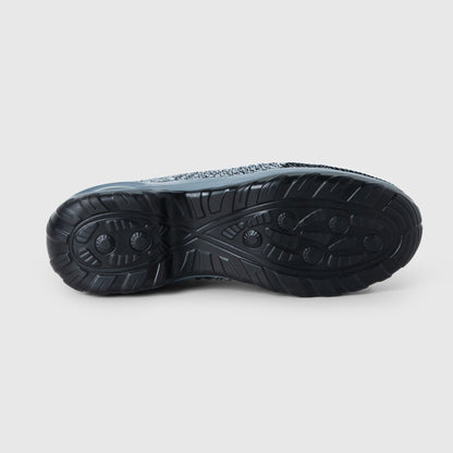 Breathable No-Tie Stretch Shoes - Grey