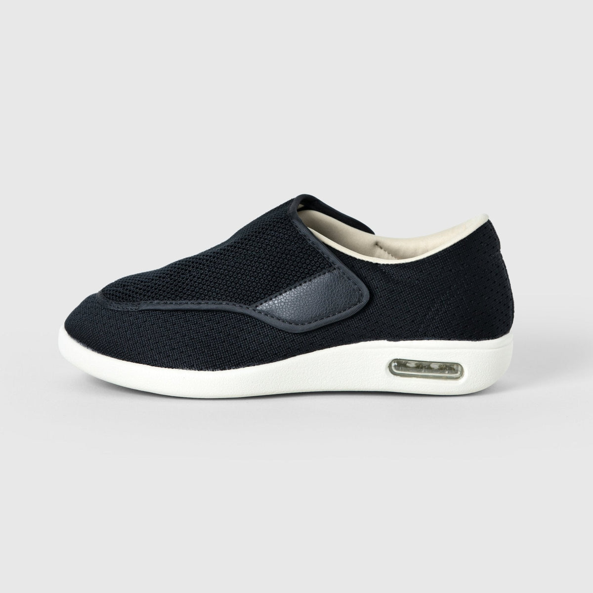 Chloe Stretch No-Tie Wide Shoes w/ Adjustable Closure