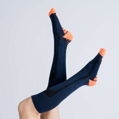 Compression Socks - Blue Orange