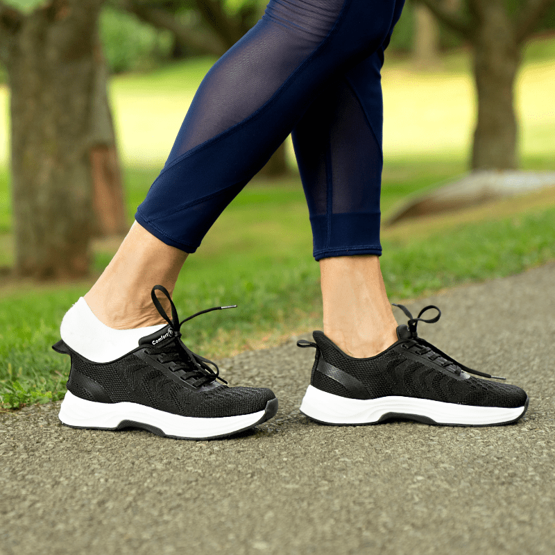 Flow Hands-Free Shoes - Black White