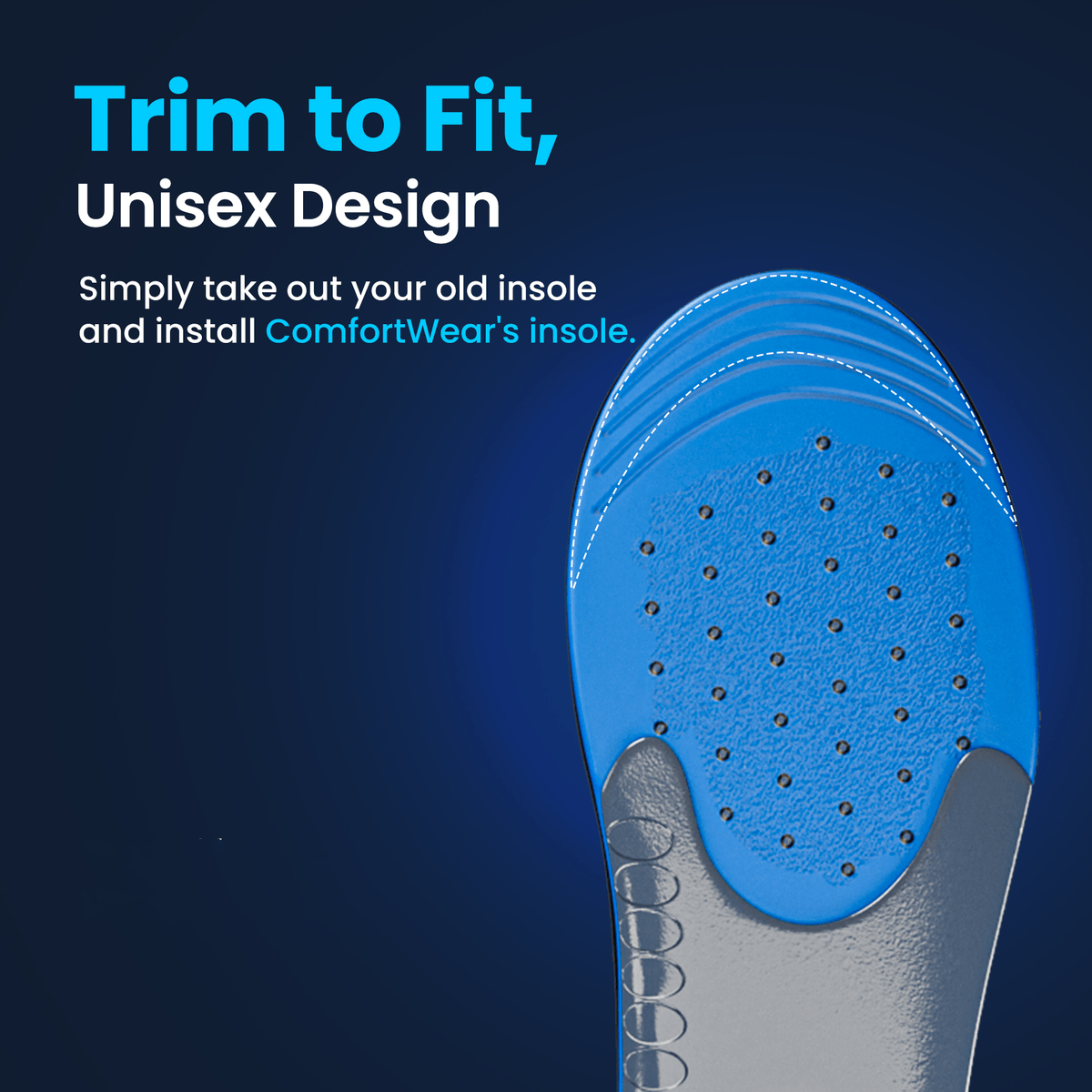 3-Pack Heavy Duty Support Insole