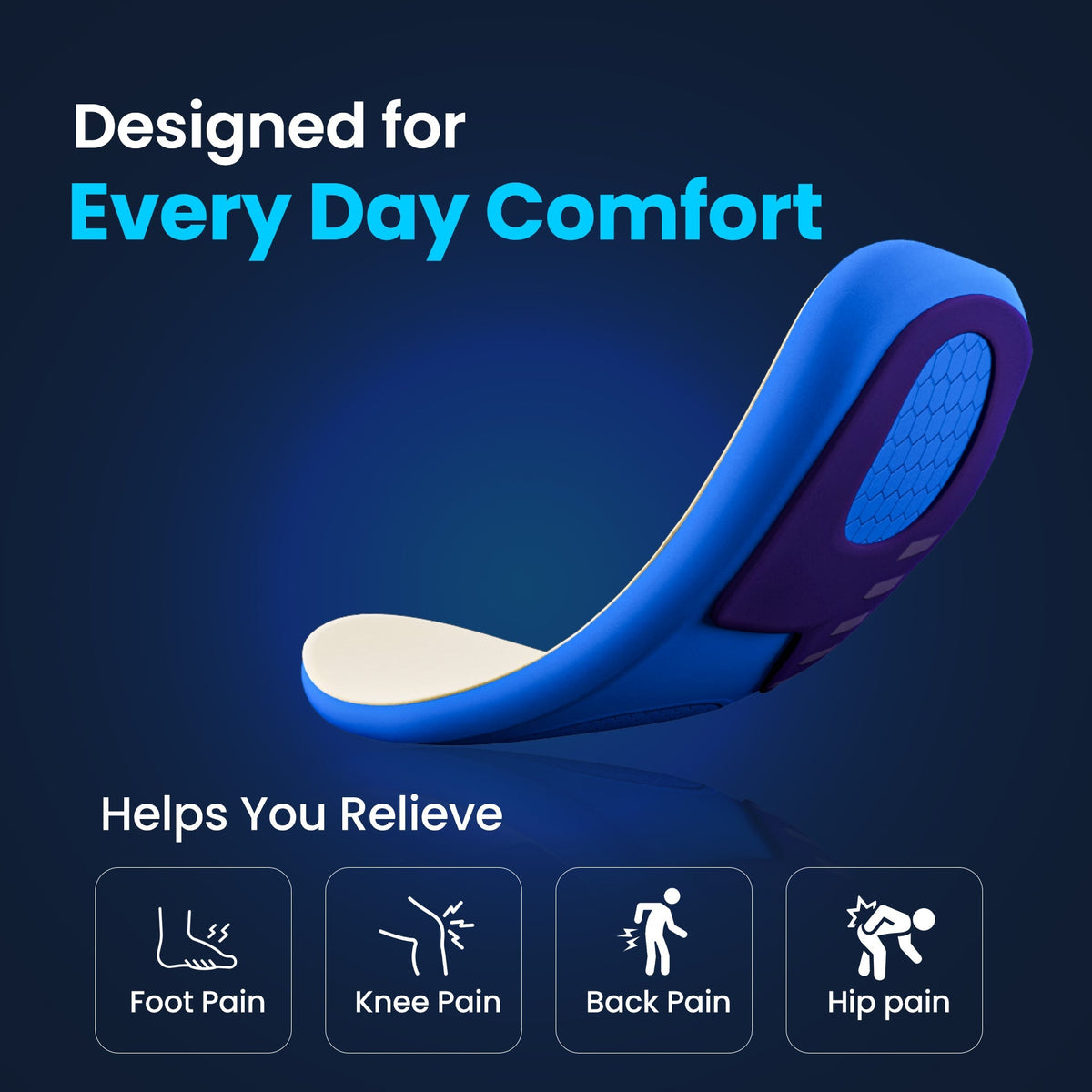 Memory-Sole Gel Sport Orthotic