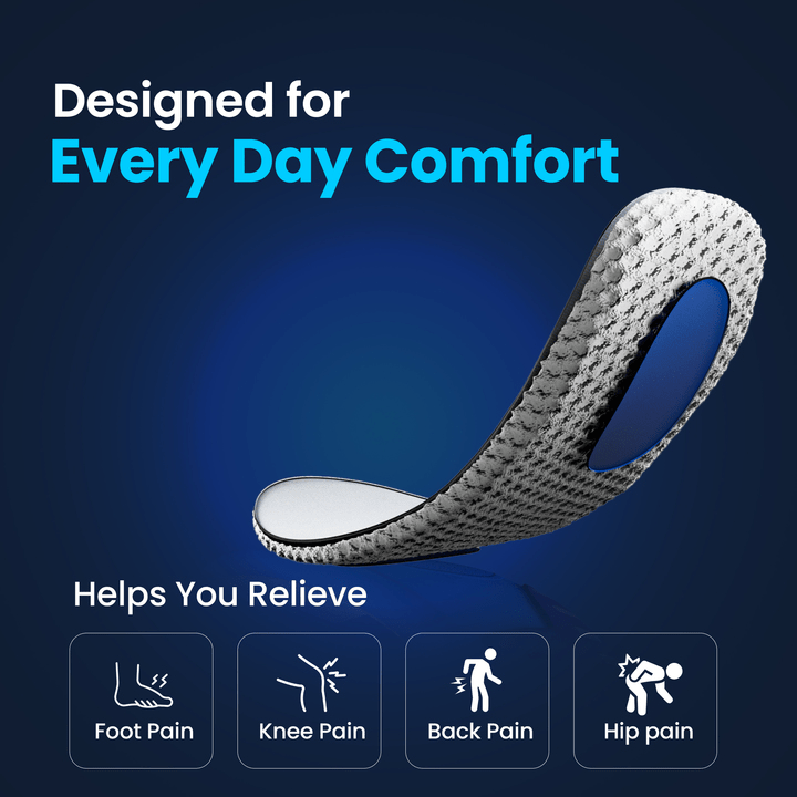3-Pack Ortho Arch Gel Insoles