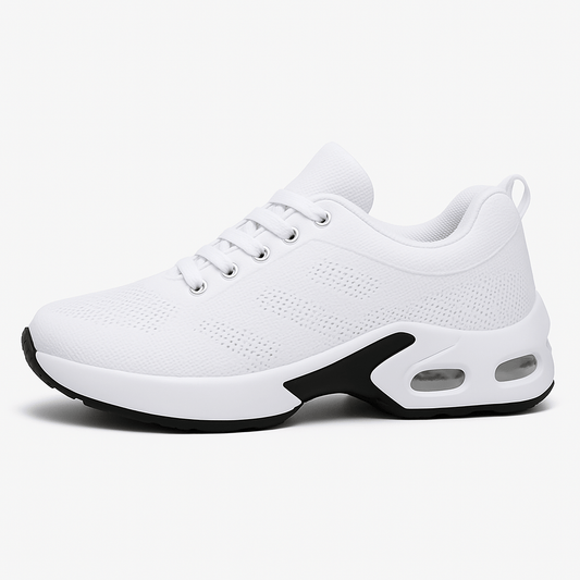Ortho Cushion Go-Running Shoes - White