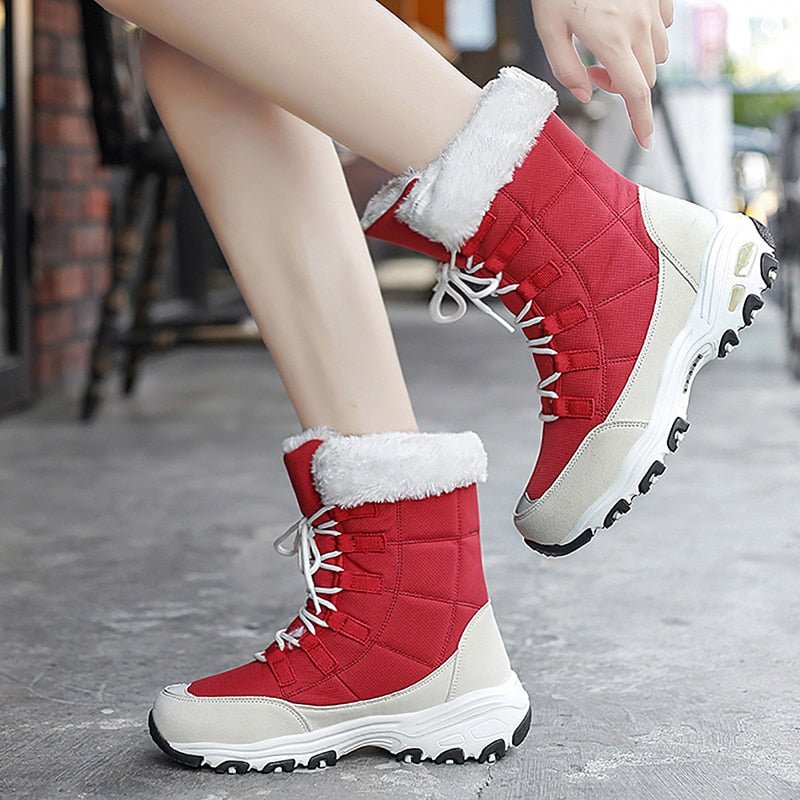 Stormshell Women's Ortho Winter Boots - Red